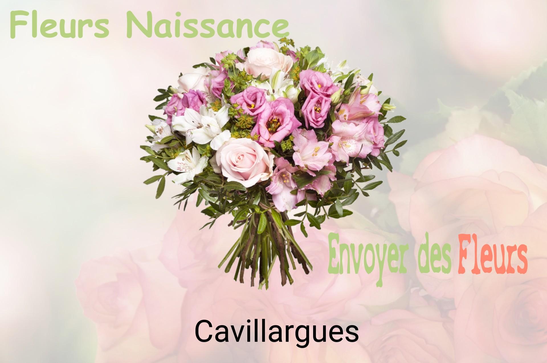 Bouquet de fleurs de naissance livré à Cavillargues